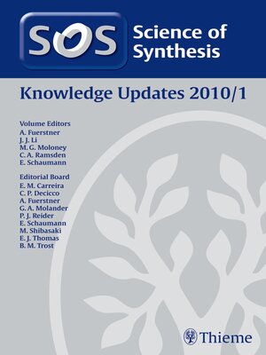 cover image of Science of Synthesis Knowledge Updates 2010 Volume 1